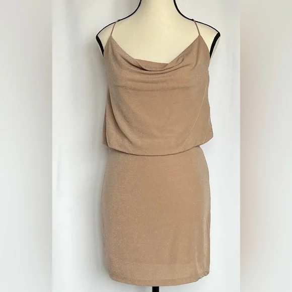 nude bodycon mini dress Kim Rhinestone And Pearl Formal Bodycon Mini Dress